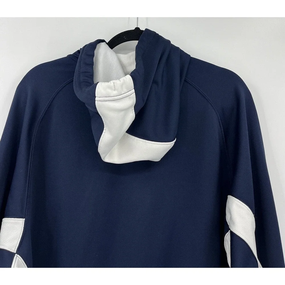 Nike Therma Fit Just Do It Hoodie Sweatshirt Men's Size Medium Navy